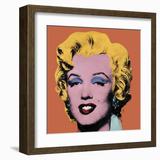 Shot Orange Marilyn, c.1964-Andy Warhol-Framed Giclee Print