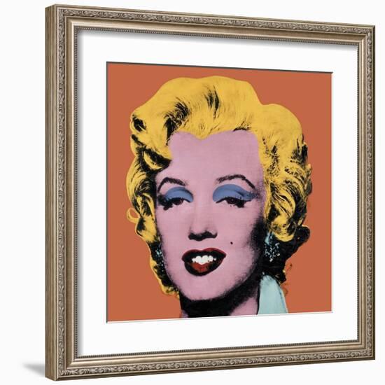 Shot Orange Marilyn, c.1964-Andy Warhol-Framed Giclee Print