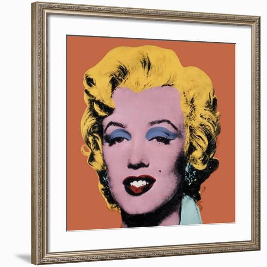 Shot Orange Marilyn, c.1964-Andy Warhol-Framed Giclee Print