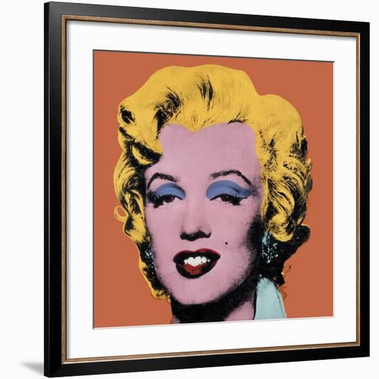 Shot Orange Marilyn, c.1964-Andy Warhol-Framed Giclee Print