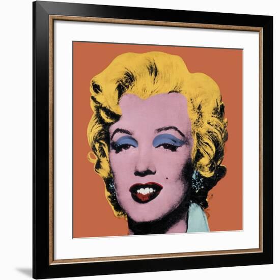 Shot Orange Marilyn, c.1964-Andy Warhol-Framed Giclee Print