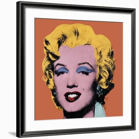 Shot Orange Marilyn, c.1964-Andy Warhol-Framed Giclee Print