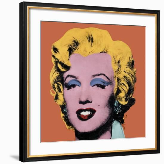 Shot Orange Marilyn, c.1964-Andy Warhol-Framed Giclee Print