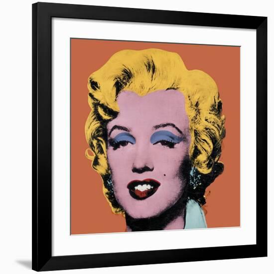 Shot Orange Marilyn, c.1964-Andy Warhol-Framed Giclee Print