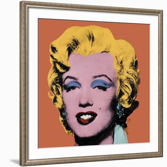 Shot Orange Marilyn, c.1964-Andy Warhol-Framed Giclee Print