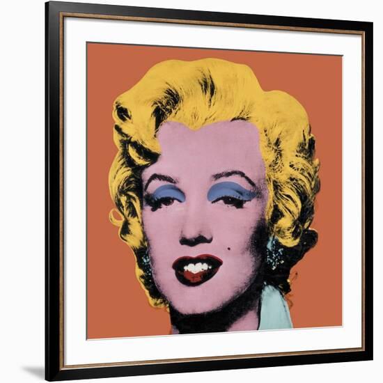 Shot Orange Marilyn, c.1964-Andy Warhol-Framed Giclee Print