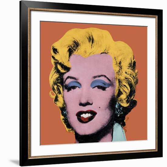 Shot Orange Marilyn, c.1964-Andy Warhol-Framed Giclee Print