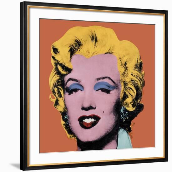 Shot Orange Marilyn, c.1964-Andy Warhol-Framed Giclee Print