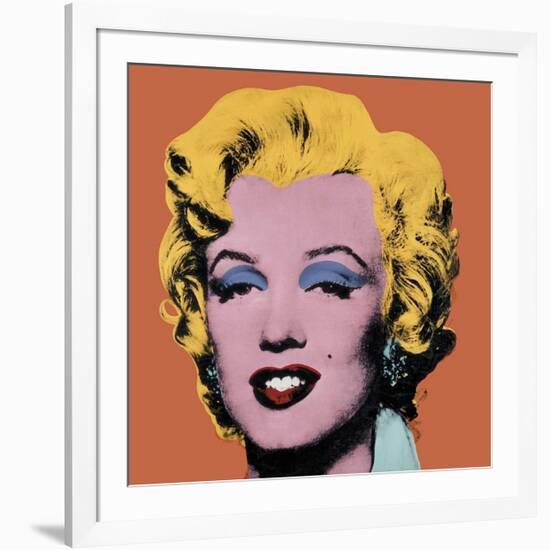 Shot Orange Marilyn, c.1964-Andy Warhol-Framed Giclee Print