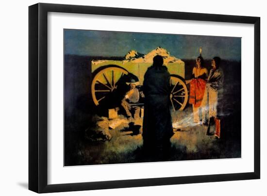 Shotgun Hospitality-Frederic Sackrider Remington-Framed Premium Giclee Print