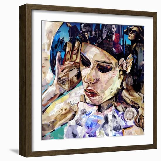 Should Woman Act-James Grey-Framed Art Print