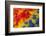 Shoulder, Coverts Feathers of the Scarlet Macaw-Darrell Gulin-Framed Photographic Print