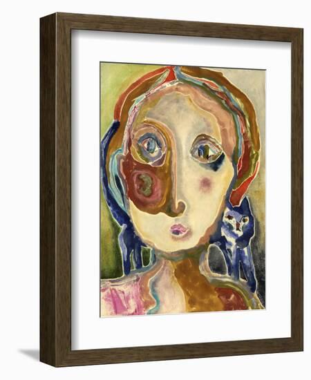 Shoulder Hug-Wyanne-Framed Premium Giclee Print