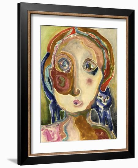 Shoulder Hug-Wyanne-Framed Giclee Print