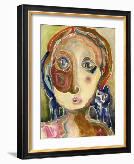 Shoulder Hug-Wyanne-Framed Giclee Print