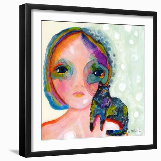 Shoulder Spot-Wyanne-Framed Giclee Print