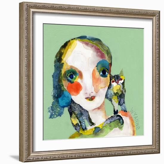 Shoulder Stretch-Wyanne-Framed Giclee Print