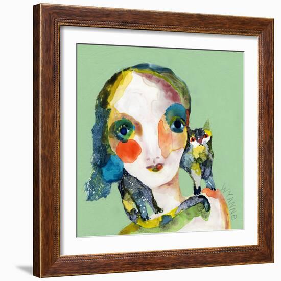 Shoulder Stretch-Wyanne-Framed Giclee Print