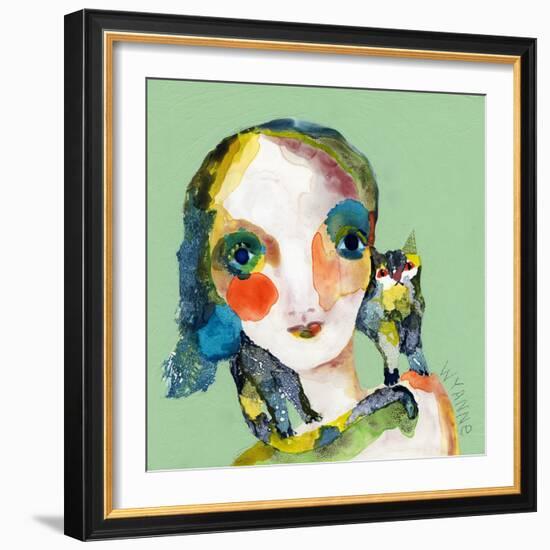 Shoulder Stretch-Wyanne-Framed Giclee Print