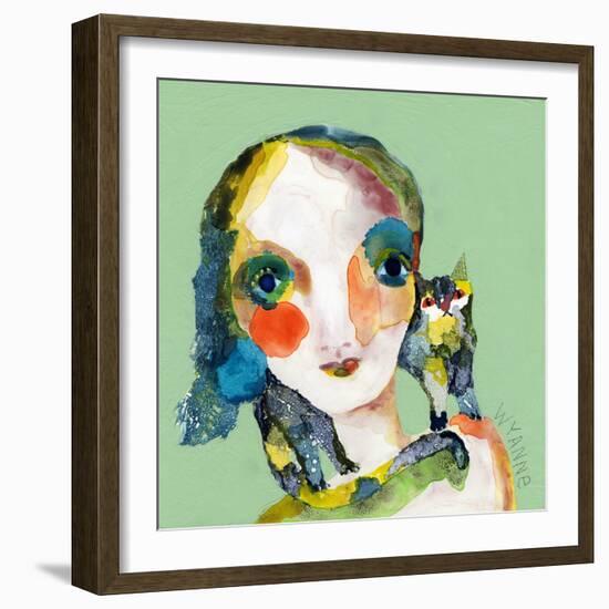 Shoulder Stretch-Wyanne-Framed Premium Giclee Print