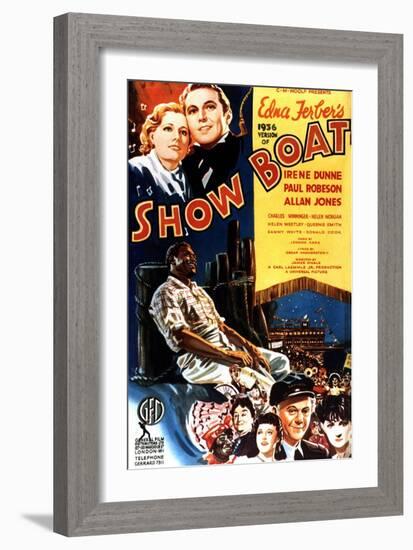 Show Boat, 1936-null-Framed Premium Giclee Print