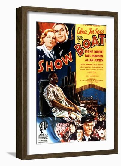 Show Boat, 1936-null-Framed Premium Giclee Print