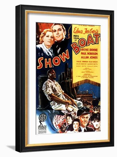 Show Boat, 1936-null-Framed Premium Giclee Print