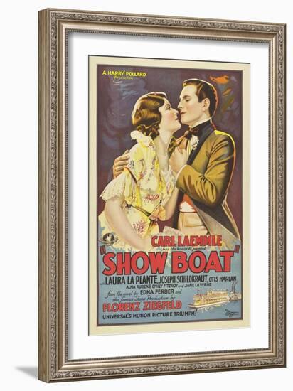 Show Boat, 1936-null-Framed Art Print