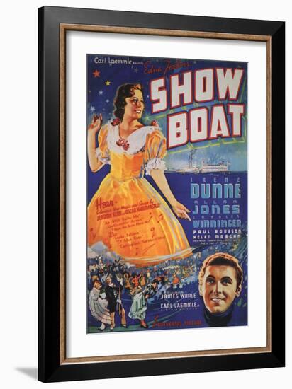 Show Boat, 1936-null-Framed Art Print