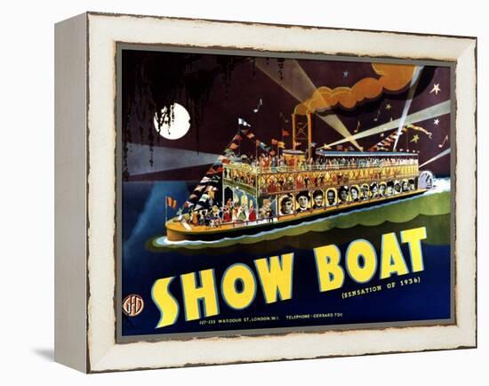 Show Boat, 1936-null-Framed Stretched Canvas