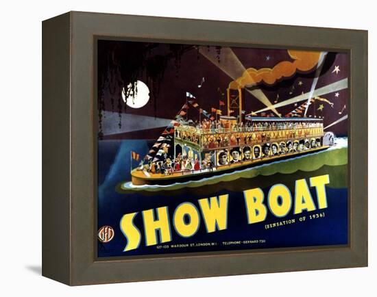 Show Boat, 1936-null-Framed Stretched Canvas