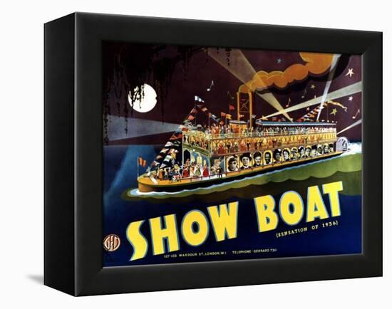 Show Boat, 1936-null-Framed Stretched Canvas