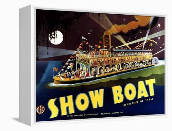 Show Boat, 1936-null-Framed Stretched Canvas