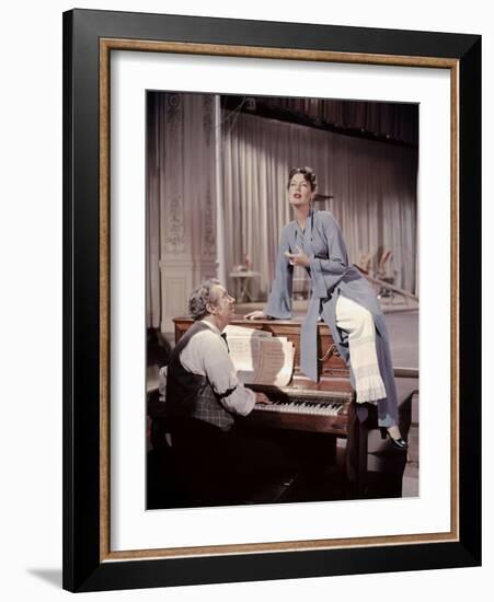 Show Boat by GeorgeSidney with Ava Gardner, 1951 (photo)-null-Framed Photo