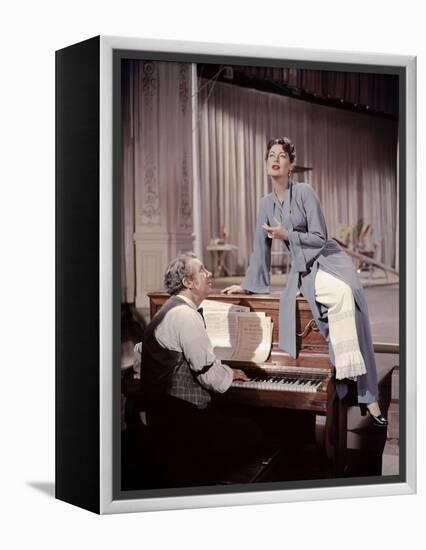 Show Boat by GeorgeSidney with Ava Gardner, 1951 (photo)-null-Framed Stretched Canvas