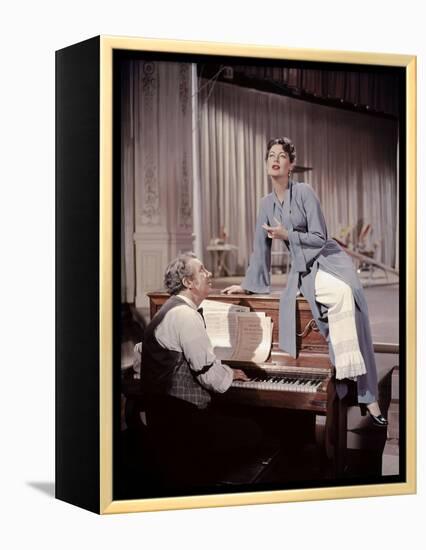 Show Boat by GeorgeSidney with Ava Gardner, 1951 (photo)-null-Framed Stretched Canvas