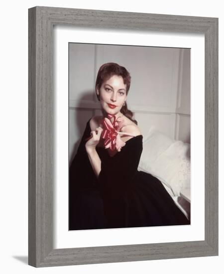 Show Boat by GeorgeSidney with Ava Gardner, 1951 (photo)-null-Framed Photo