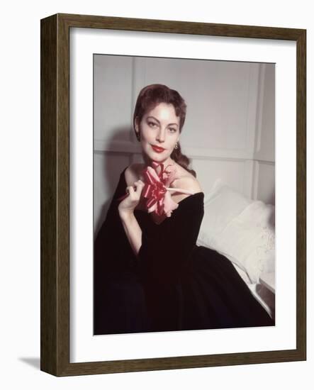 Show Boat by GeorgeSidney with Ava Gardner, 1951 (photo)-null-Framed Photo