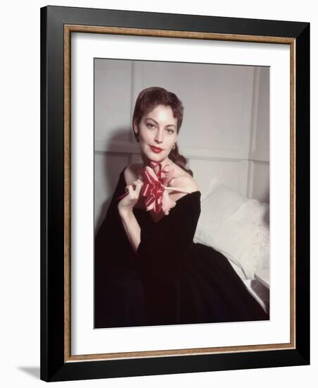 Show Boat by GeorgeSidney with Ava Gardner, 1951 (photo)-null-Framed Photo