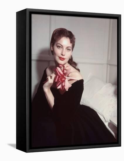 Show Boat by GeorgeSidney with Ava Gardner, 1951 (photo)-null-Framed Stretched Canvas