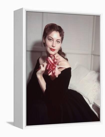 Show Boat by GeorgeSidney with Ava Gardner, 1951 (photo)-null-Framed Stretched Canvas