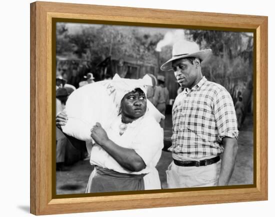 Show Boat, Hattie McDaniel, Paul Robeson, 1936-null-Framed Stretched Canvas