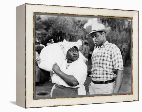 Show Boat, Hattie McDaniel, Paul Robeson, 1936-null-Framed Stretched Canvas