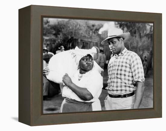 Show Boat, Hattie McDaniel, Paul Robeson, 1936-null-Framed Stretched Canvas