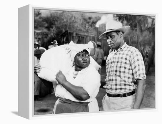 Show Boat, Hattie McDaniel, Paul Robeson, 1936-null-Framed Stretched Canvas