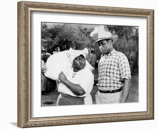 Show Boat, Hattie McDaniel, Paul Robeson, 1936-null-Framed Photo