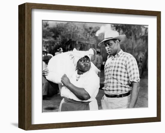 Show Boat, Hattie McDaniel, Paul Robeson, 1936-null-Framed Photo