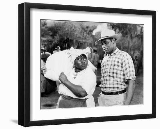 Show Boat, Hattie McDaniel, Paul Robeson, 1936-null-Framed Photo