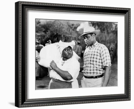 Show Boat, Hattie McDaniel, Paul Robeson, 1936-null-Framed Photo