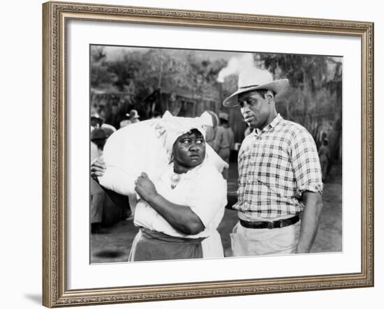 Show Boat, Hattie McDaniel, Paul Robeson, 1936-null-Framed Photo